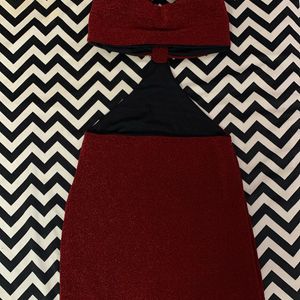 Red Party Wear Dress