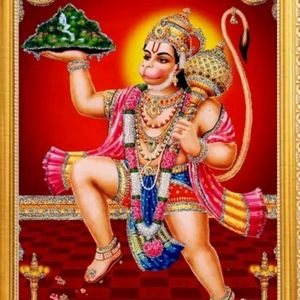 Hanuman Ji Photo Frame For Pooja Archna