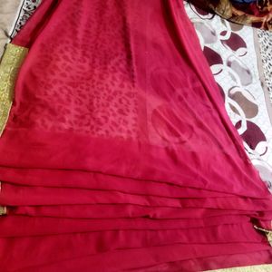 Woman Fancy Georgett Saree