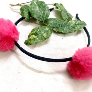 Pink Hairband For Girls Nd Women