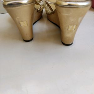 Party wear Golden Heels