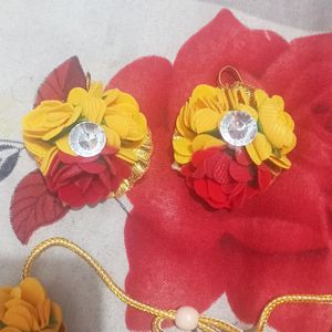 Haldi Function Jewellery Set