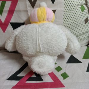 Cinnamoroll Fuzzy Plushie With Crown