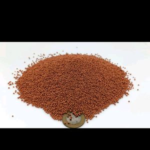 Red Gravel for aquarium Floor(1.6 Kgs)- Get FREE 2 Small Colourful Artificial Plants For Aquarium Decor