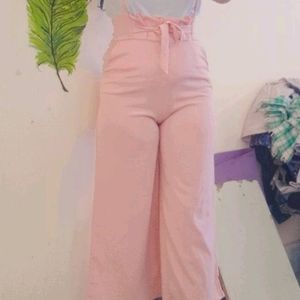 Pink Cute Dungaree For Women