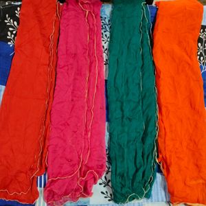 4 Colours Dupattas