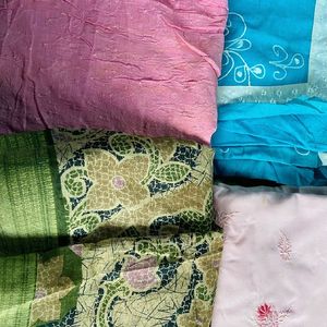 Cotton Saree( Pack Of 4)