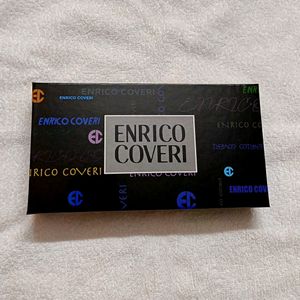 Enrico coveri Italian New Black Leather Wallet