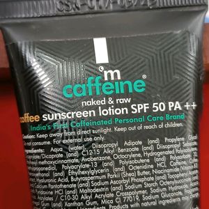 Mcaffeine Coffee Sunscreen SPF 50 PA++