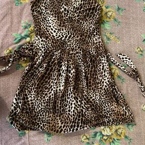 cheetah print mini frock 💖🐆