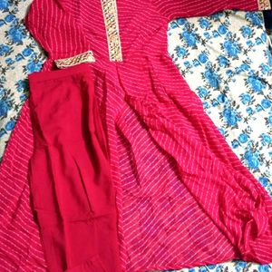 New/Unused A Line Kurti With Pant