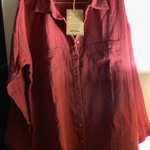 New With Tag Fabindia Pure Cotton Shirt