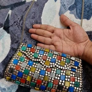 Multicolor Sling Bag