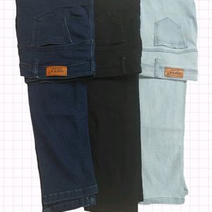 Denim Jeans Women's (Only Navy Blue And Black)