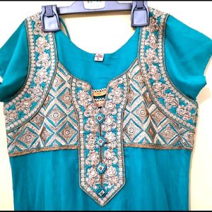 Ethnic Salwar/Kurti Set/Gown Suit Set - 3 Piece