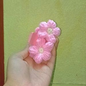 Crochet Puffy Flowers 🌸 Clip