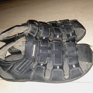 Bata Leather Sandals For Men