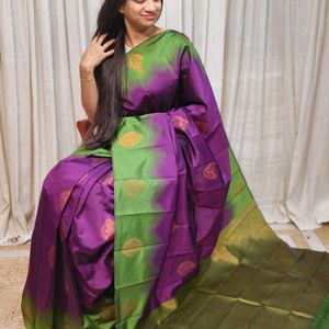 Fancy Soft Ikkat Border Saree