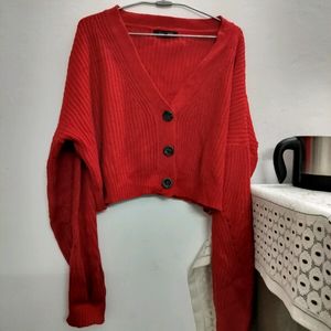 Red Cardigan