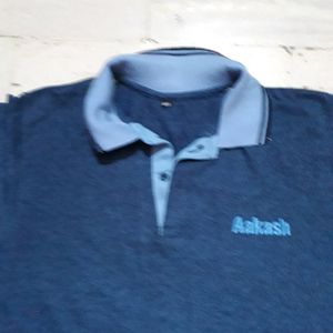 New Men T-shirt In Navy Blue Colour