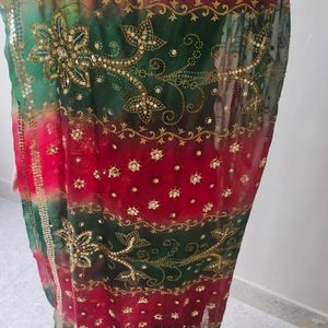 Heavy Embroidery Saree