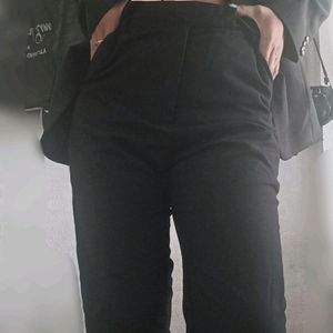 Formal Black Pants For Women 🐈‍⬛🖤
