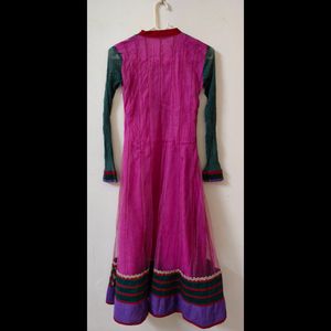 Pink Anarkali Suit