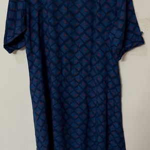 Blue short kurti