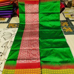 Sambalpuri bomkei patta sarees