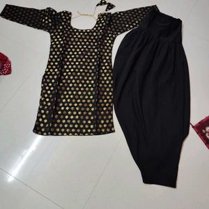 Chandri Kurti Set