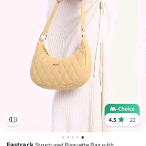 New With Tag Fastrack Baguette Bag