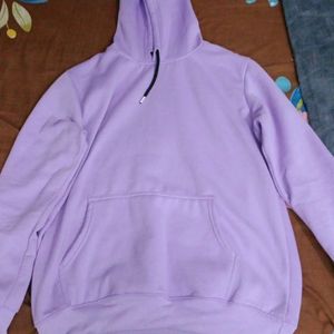 Solid Sweatshirt Lavender Colour