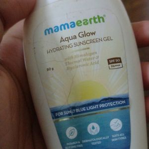 Mama Earth Sunscreen.....Half Bottle