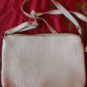 White Sling Bag For Women