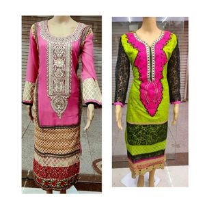 Women's combo Long Kurti ❤️❤️