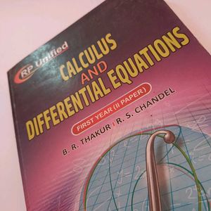 Calculus And Differential Equations