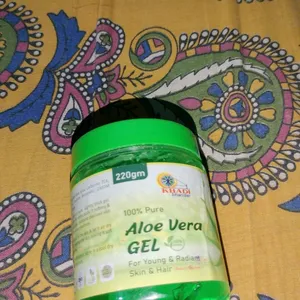 Aloe Vera Gel For Hydrated Skin And Scalp