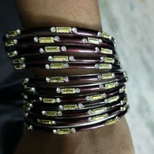 Glass Bangles- Combo