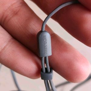 Sony Mdr-Xb55 Extra-Bass Wired In Earphones Grey