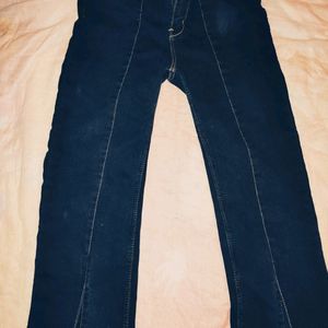 Y2k Front Slit Bootcut Jeans