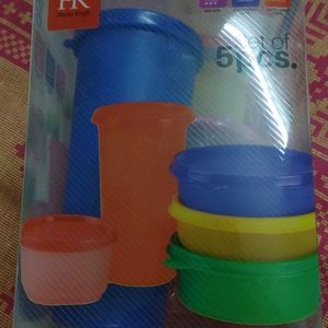 5 Pcs Airtight Containers