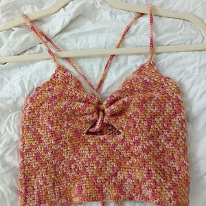 Crochet Crop Top - XS