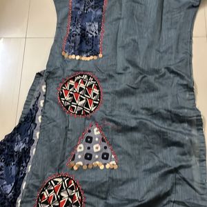 Grey Women Kurta