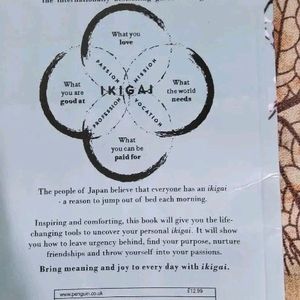 Ikigai Japanese Book