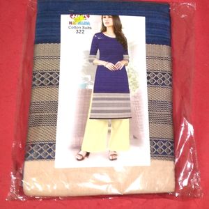 Combo Of 2 Branded Pure Cotton Dress Material