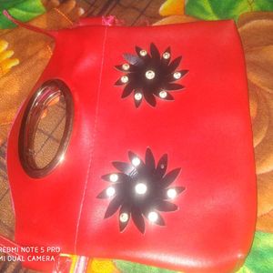 Red Colour Bag