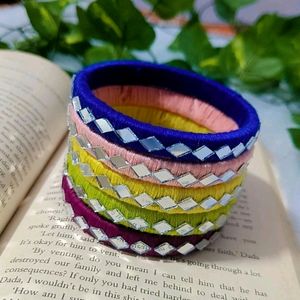 *Price Drop* Multicolour Bangles 💜💚