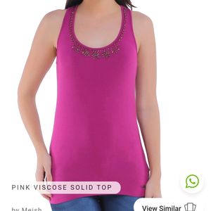 Old Navy Tank Vest In Fuschia Pink