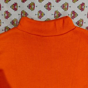 Orange New Top