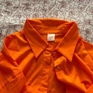 Urbanic Orange Shirt - Full Sleeves XL